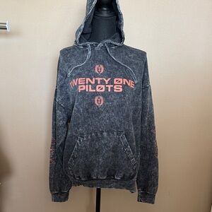 Twenty One Pilots Bandito Tour Graphic Hoodie size L